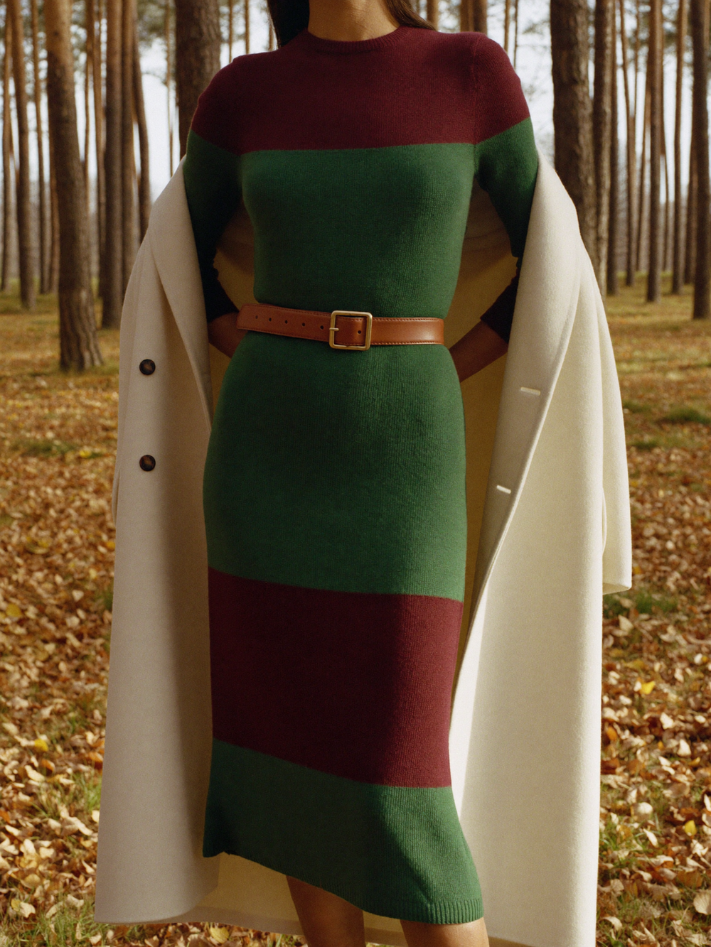 Pine knit dress