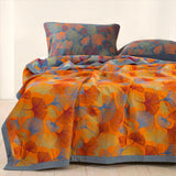Dark Blue & Orange