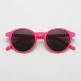 Frame: Bright Pink Lens: Dark Grey / Black