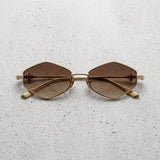 Brown frame — Brown gradient lens