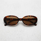 Tortoiseshell frame — Brown lens