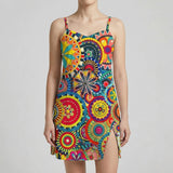 Multicolour — Boho floral print