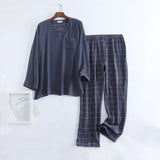 Dark Grey Checkered Long