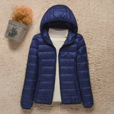 Blue with Hood