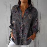Charcoal Blossom Gray