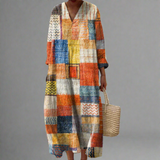 Beige - Orange - White - Blue