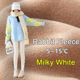 Rabbit wool - White