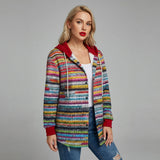 Multicolor knit pattern
