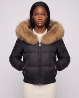 Black with Natural Fur