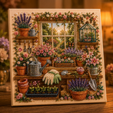 Garden Potting Bench