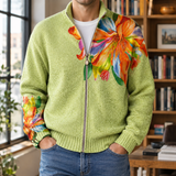 Lime Green Floral
