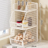 White - 3-Tier (Single Column)
