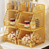 Gold - 3-Tier (Single Column) Pack of 2