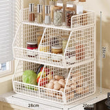 White - 3-Tier (Double Column)