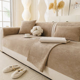Waterproof Cloud-Feel Fleece Solid Coffee Brown