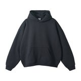 Sweatshirt – Dark Gray, Dropped-Shoulder