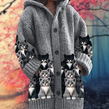 Grey Cat Motif